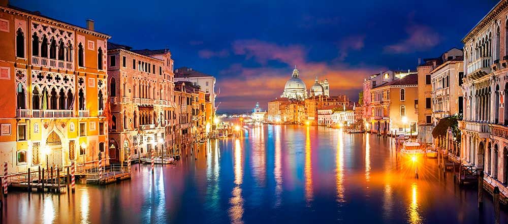 Imagen del Gran Canal de Venecia